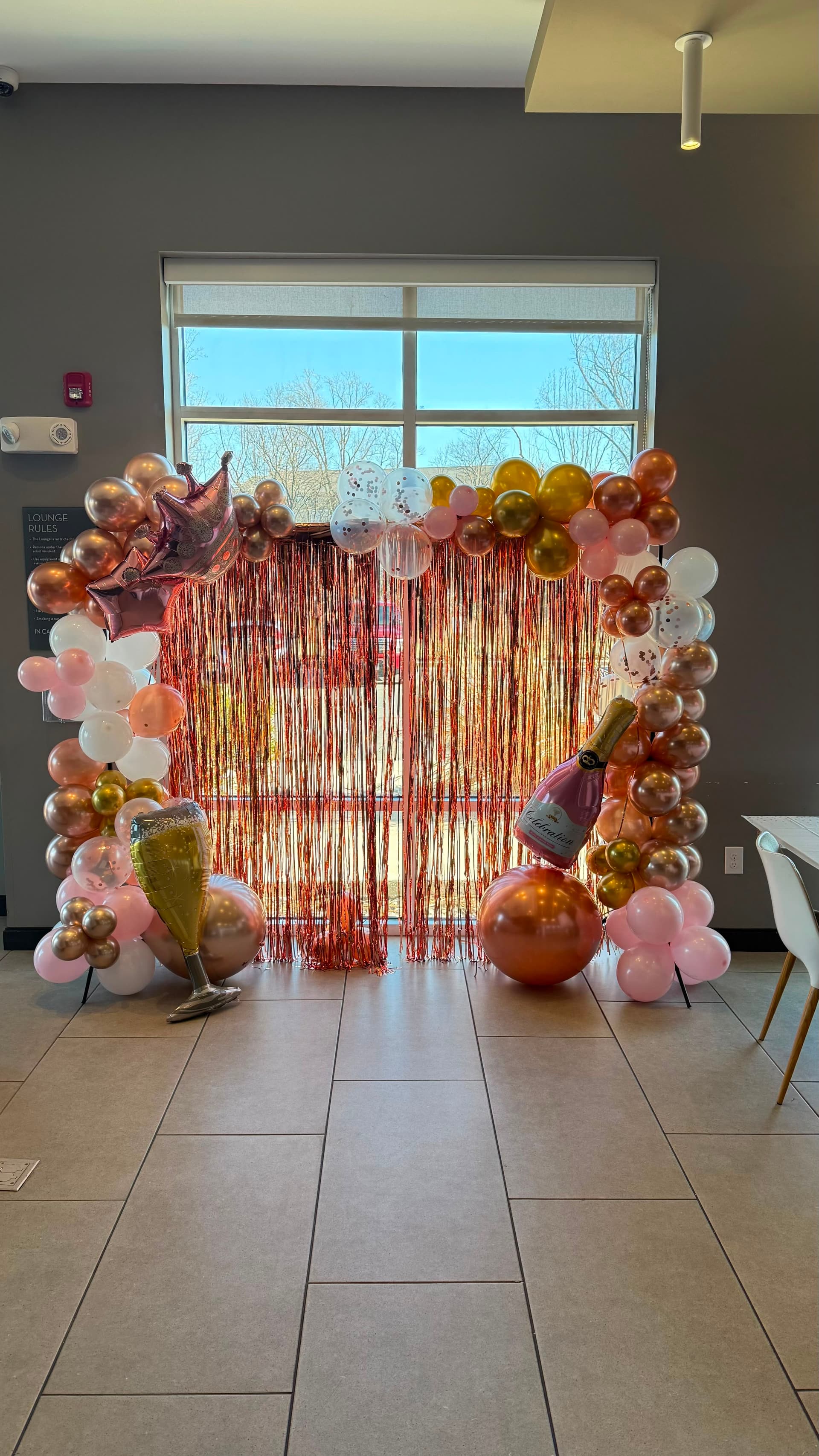 Backdrop & Balloon Decor