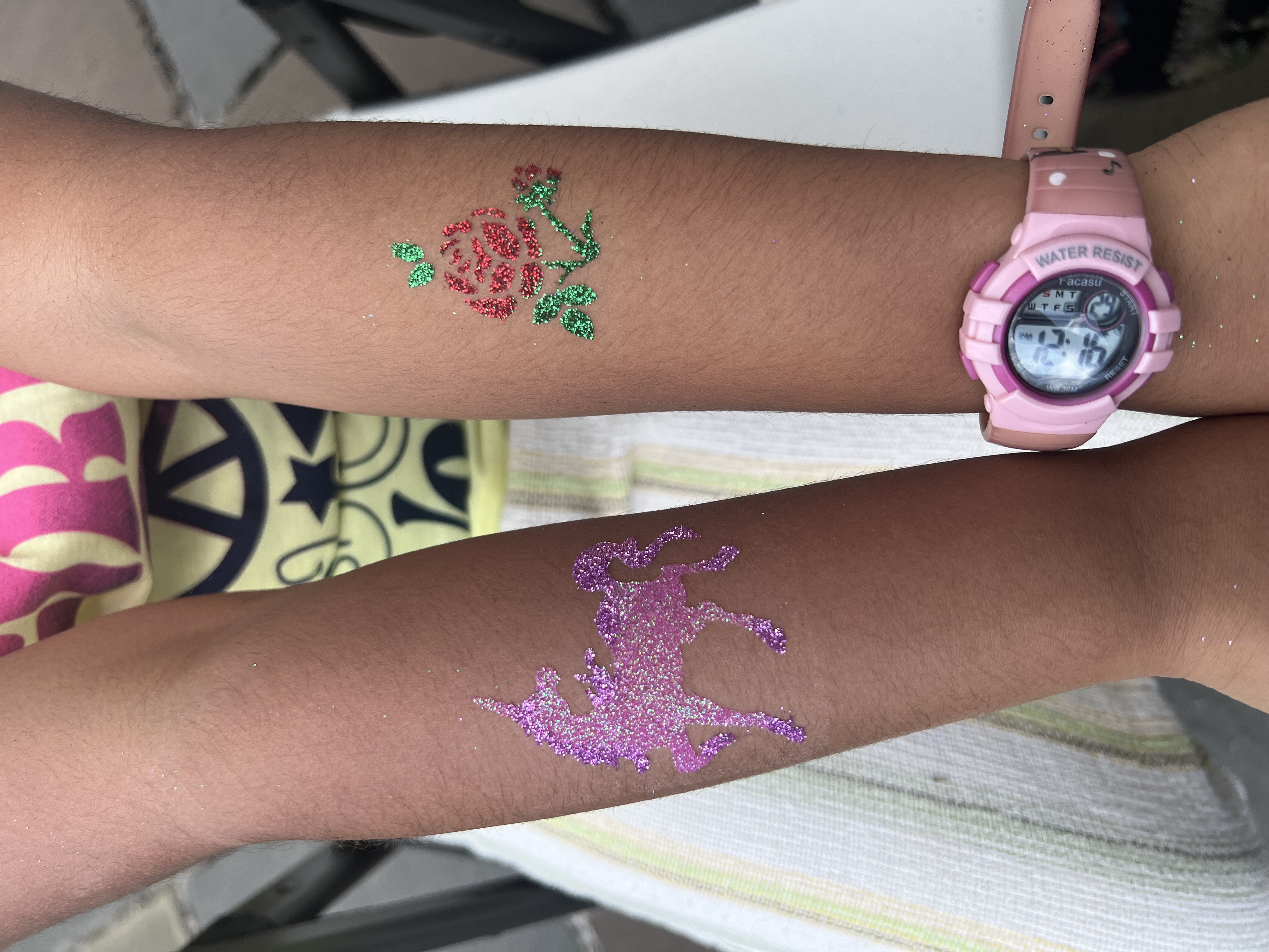 Glitter Tattoos